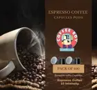 Nespresso Compatible Strong Ristretto Coffee Pods - 100 Capsules, Australian