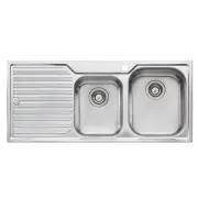 OLIVERI 1 3/4 DBL BOWL SINK RH DZ112