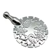 Pendant Yarn Thread Cutter Scissors Silver or Bronze, Small Travel Size Sewing