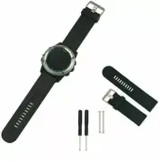Watch Band Strap+Tools For Garmin Fenix 3 Fenix 2 Quatix 3 GPS Watch Silicone #
