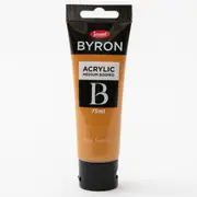 Jasart Byron Acrylic Paint 75ml Tube - Raw Sienna