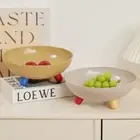 Kitchen Tableware High Foot Fruit Tray Candy Snack Dish Living Room