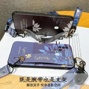 三星A21s手機殼sx背帶斜跨蓋樂世A21S腕帶支架Galaxy a21s浮雕女款Samsung a21s防摔3星a21s軟硅膠全包中國風