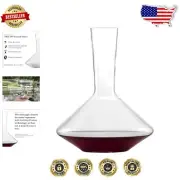 Luxurious 25 Oz Red Wine Decanter with Drop Protect Technology –