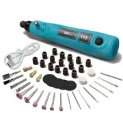 3.6V Mini Cordless Rotary Tool kit, USB Charging, 3-Speed w/48 Attachments, NEW