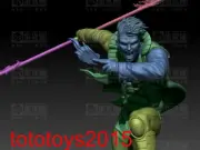 Unpainted 1/43 1/64 1/87 Gambit Roar Scene Miniature Figures Doll For Car Toy