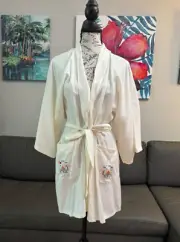 Womens Vintage Embroidered Kimono from China NWT OSFM