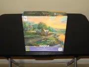 Thomas Kinkade DAYBREAK AT EMERALD VALLEY 1,000 Piece Jigsaw Puzzle, New, Sealed