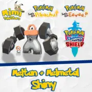 Meltan + Melmetal Shiny 6IVs - Pokemon Let's GO Pikachu Eevee or Sword Shield