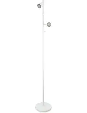 [Oriel Lighting] Daxam LED Twin Floor Lamp White