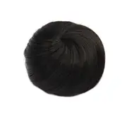 2 Pcs Hair Bun Women Chignon Synthetic Hair Extension Donut Chignon Roller Hairpieces Fake Hair Bun Drawstring Ponytail