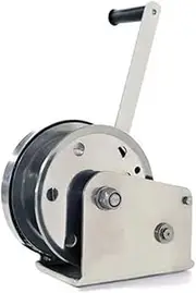 Manual Winch 304 Stainless Steel Hand Winch Two-Way Self-Locking Waterproof Multi-Function