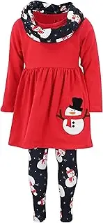 Unique Baby Girls Clothes Toddler Outfits Pants Top and Scarf Matching Girls' Clothing Sets