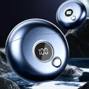 Mini Razor Rechargeable Electric Fly Saucer Razor Waterproof Rotary Shaver #T
