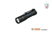 Acebeam E70 Mini Nichia 519a Flashlight Black - 2000 Lumens #e70 Mini