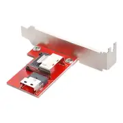 Cablecy With Bracket PCI-Express 4.0 Slimline SAS SFF-8654 to Mini SAS SFF-8087
