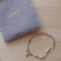 在飛比找蝦皮購物優惠-Lucy's 925純銀手鍊 近全新