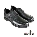 【WALTZ】休閒紳士鞋系列 舒適皮鞋 紳士鞋 魔鬼氈設計(4W514092-02 華爾滋皮鞋)