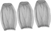 LALAFINA Mesh Moss Guard 3 Pack Outdoor Head Net Camping Head Net Foldable Fly Protection Netting Size