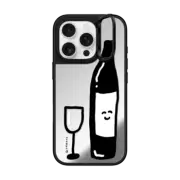 iPhone 16 Pro Mirror Ring Stand Case MagSafe Compatible HAVE A DRINK