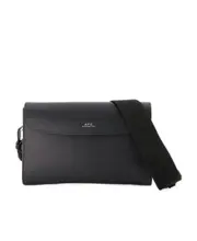 James leather shoulder bag One size Black