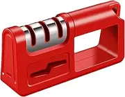 Acunny Whetstone, Portable Whetstone - Kitchen Sharpening Tool, Professional Whetstone Sharpener, 4 in 1 Sharpening Stone with Scissor Slot, Whetstone