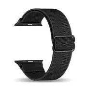 2PCS Nylon Apple Strap For Apple Watch1/2/3/4/5/6 Watch 38 40 41MM - Black