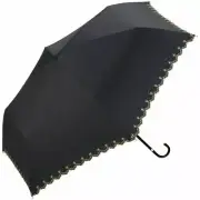Wpc Umbrella cliff rain and shade folding shading black 50 cm Japan