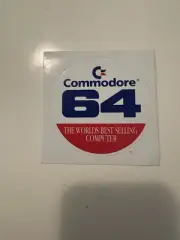 Commodore 64 - Original Genuine 1980’s Promo Sticker