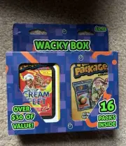Topps WACKY PACKAGES 2014 Blister Box Chrome And 1st Series 16 Packs Unopened