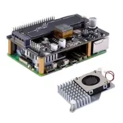 P33 M.2 NVME M-Key PoE+ Hat with Official Pi 5 Active Cooler for Raspberry Pi