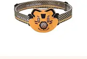 Cute Rechargeable Headlamp,LED Portable Waterproof Head Torch,4 Modes Flashlight Headlight with Red Light for Camping, Hiking, Running