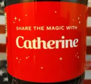 Share A Coke With Catherine 2020 Personalized Coca Cola Bottle Share The Magic
