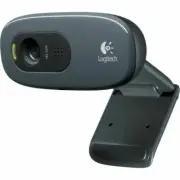 LOGITECH C270 Webcam 720p HD Video 3MP Camera Skype Built-in Mic USB Laptop PC