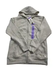 Danskin Womens Gray Heather (Grey) X-Small Ultra Cozy Hooded Jacket NEW