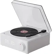 Turntable Speakers Wired - Wireless Travel Speaker Record Player Speaker - Wireless Travel, Vertical Record Player for Beach, Parties, Yard, Bedroom