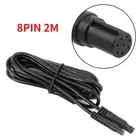 Dash Cam, Reverse Camera, Car Recorder Cable Mini 8Pin 2M Extension Cable