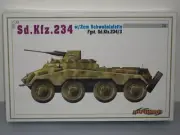 Dragon 1/35 Scale Sd.Kfz.234 w/2cm Schwebelafette Fgst. Sd.Kfz.234/3