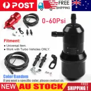 0-60Psi Adjustable Manual Boost Controller CNC Pressure Regulator Turbo Valve