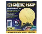 3D Lunar Moon Lamp Moonlight LED Night Light Touch Pad Remote Dimmable 10cm 20cm