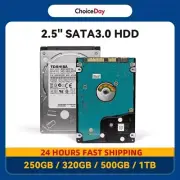 Used 2.5 SATA3 HDD Internal 250GB 320GB 500GB 1TB Hard Disk 5400-7200RPM disco