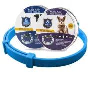 8-Month Flea & Tick Defense Collar for Dogs & Cats - Mosquito & Insect Repellent