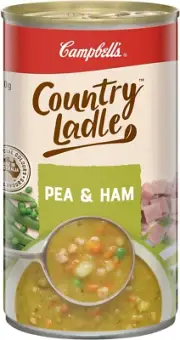 Campbell'S Country Ladle Pea and Ham Soup 505 G