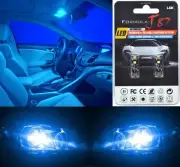 Canbus Error LED Light 168 Blue 10000K Two Bulbs Step Door Replacement Lamp Fit (for: Saab)