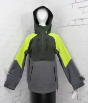 Volcom Brighton Pullover Snowboard Jacket, Men's Small Dark Grey