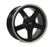 To Suit MAZDA CX-7 WHEELS PACKAGE: 19x8.5 19x9.5 Simmons FR-1 Gloss Black and...