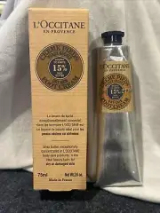 L'Occitane Dry Skin Foot Cream 15% Shea Butter 75 ml 2.6 oz NEW IN BOX