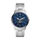 【FOSSIL】Neutra Minimalist經典藍面三眼月相腕錶42mm(FS5907)