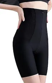 [lijuyip] Shapewear Tummy Control Butt Lifting High Waisted Shapewear Lace Shorts Seamless Waist Trainer Bodysuit