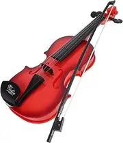 Milisten Violin Musical for Vintage Playable Instrument for Home School and Kindergarten Music Learning Enhances Decor and Musical Development